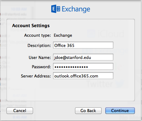 outlook for mac cannot add this type of account office 365